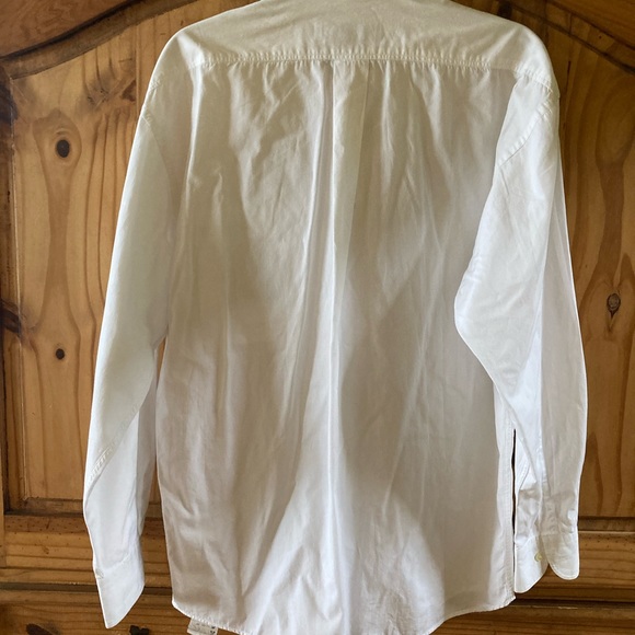 Men Iceberg Peanuts Charlie Brown white button down long sleeve shirt size S - Picture 9 of 9